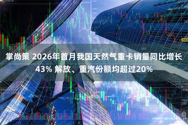 掌尚策 2026年首月我国天然气重卡销量同比增长43% 解放、重汽份额均超过20%