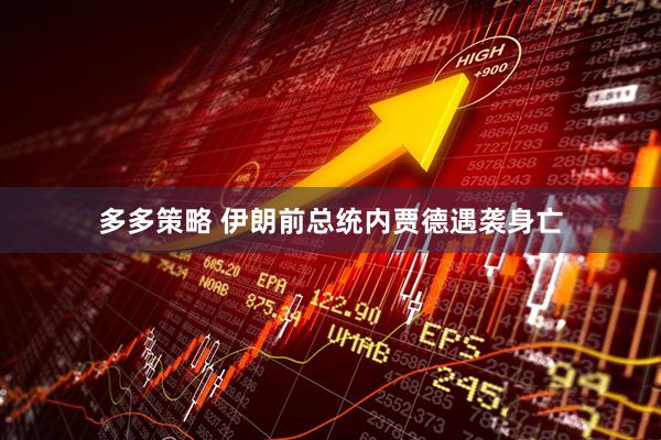 多多策略 伊朗前总统内贾德遇袭身亡